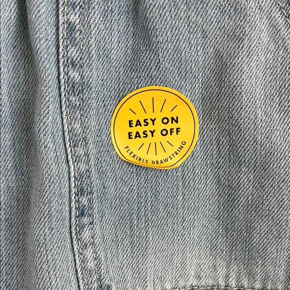 ⭐️⭐️ PICK 5 / $20 NWT Cat & Jack Light Blue Denim Shorts with Drawstring 10/12 - Picture 4 of 6